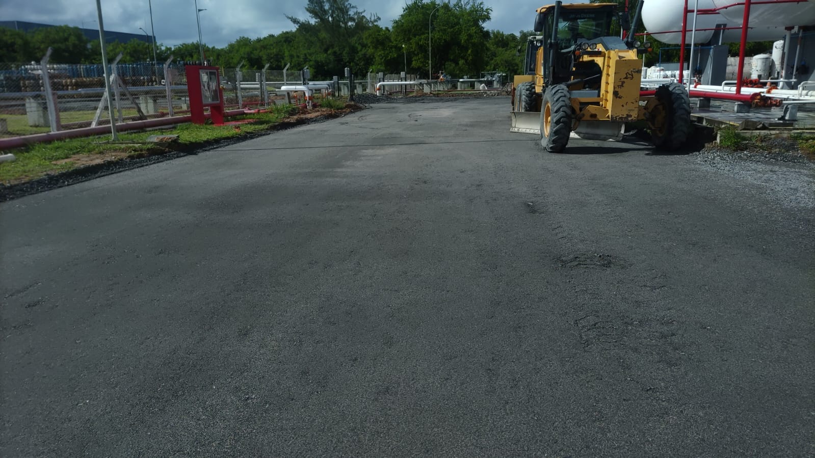 Interligação dos pátios - vista 2